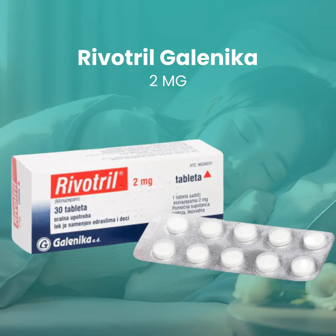 Rivotril 2mg Galenika